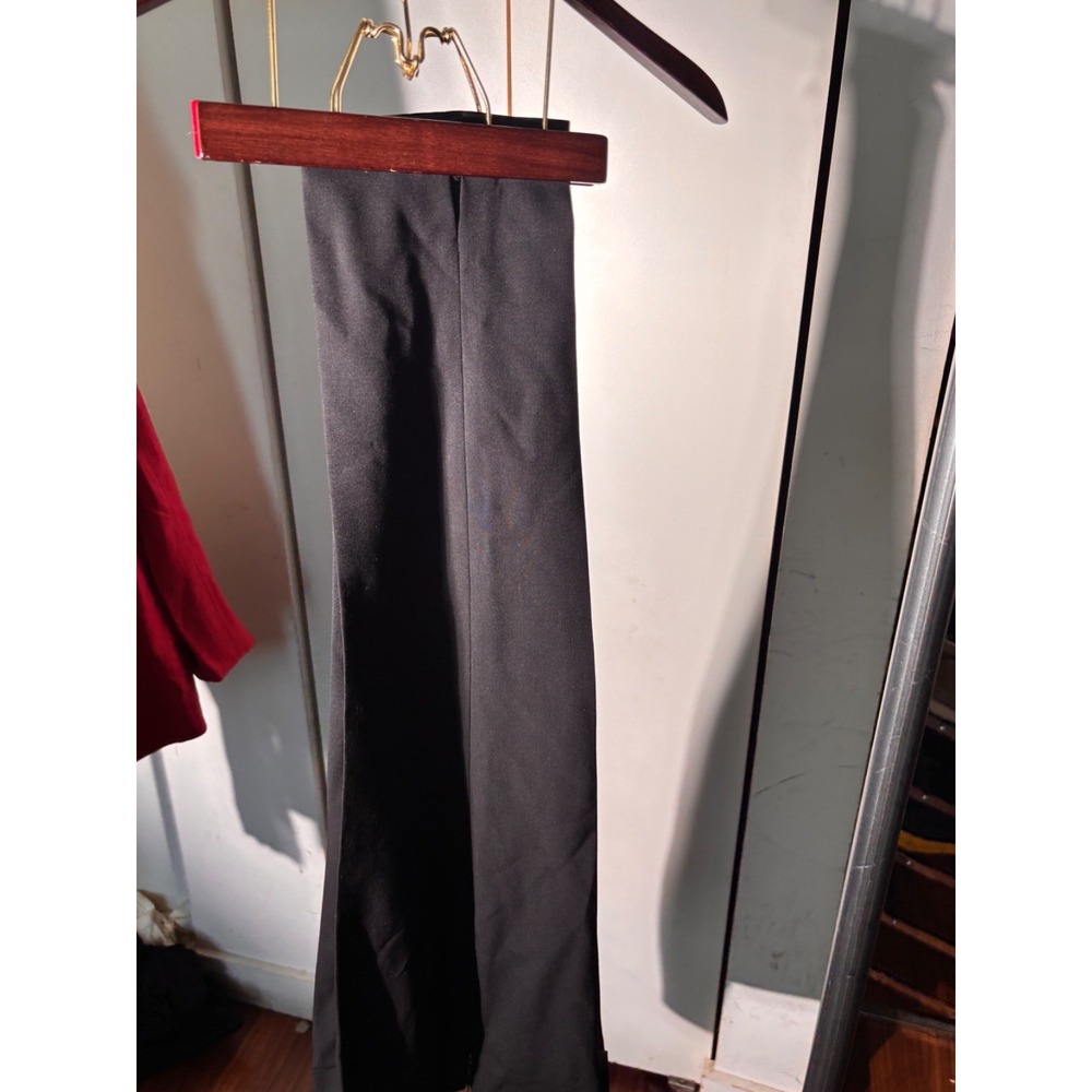 BRUNELLO CUCINELLI Black Wool Dress Pants Slacks MADE IN ITALY Sz 8